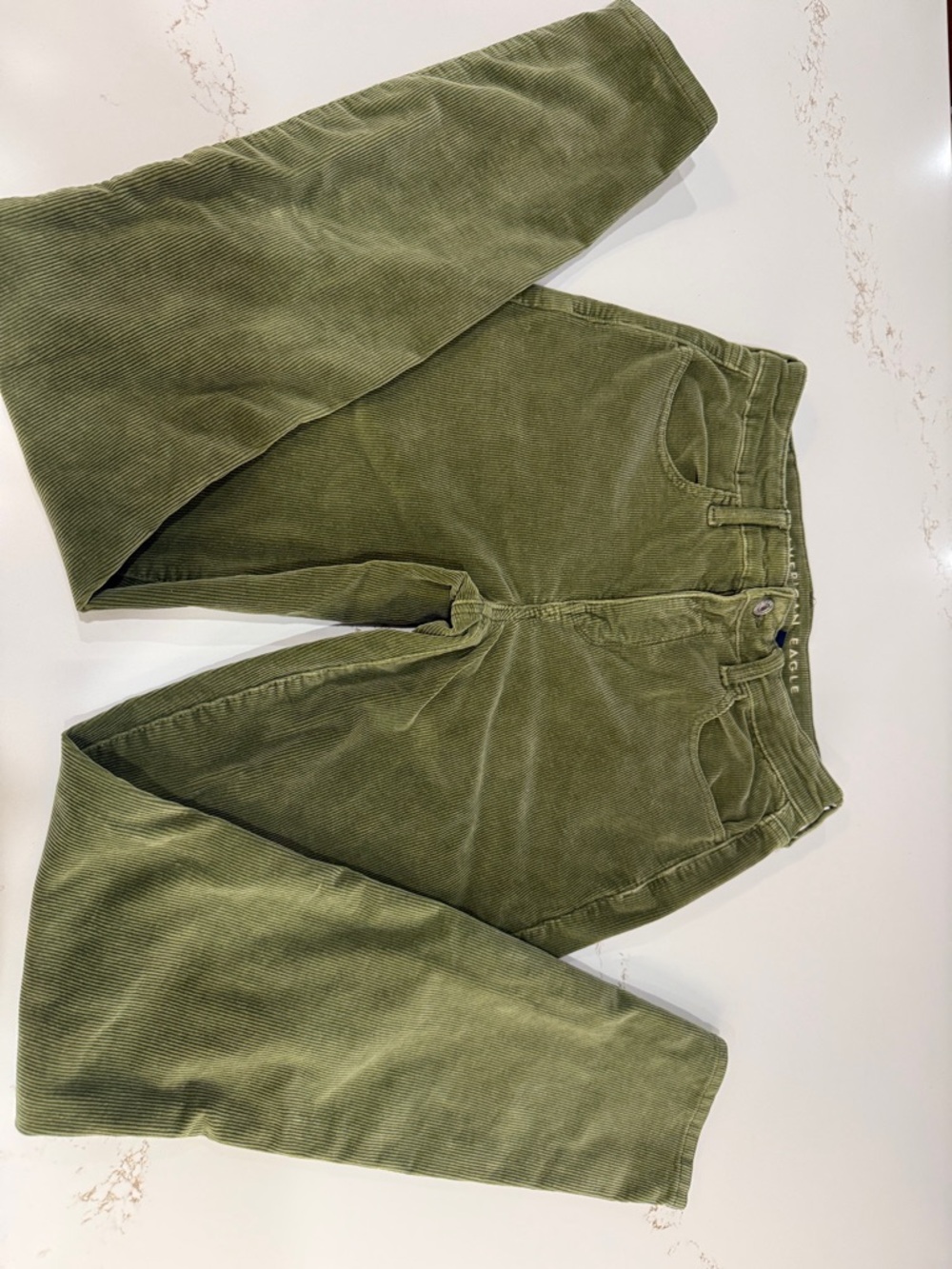 American Eagle Outfitters Olive Corduroy Jeans